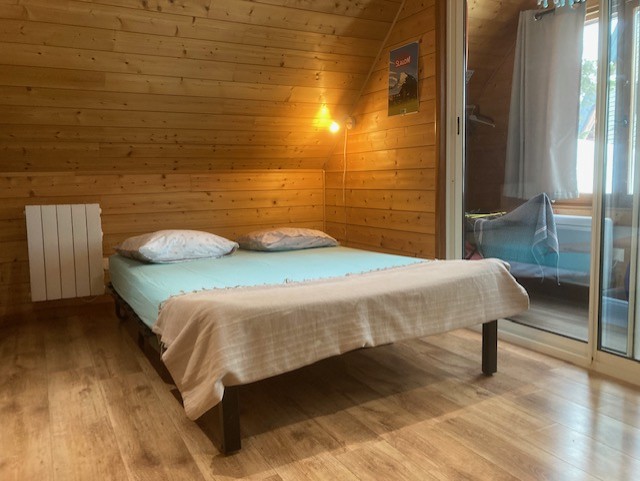 Le coin séjour du petit chalet