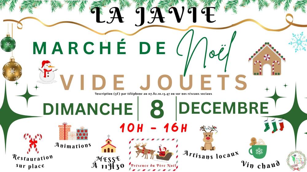 Marché de Noël à La Javie Le 8 déc 2024