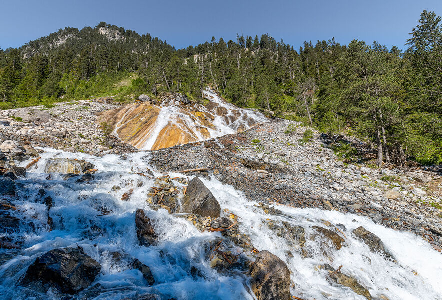 Sentier botanique et Cascade des Poux Forêt du Laition