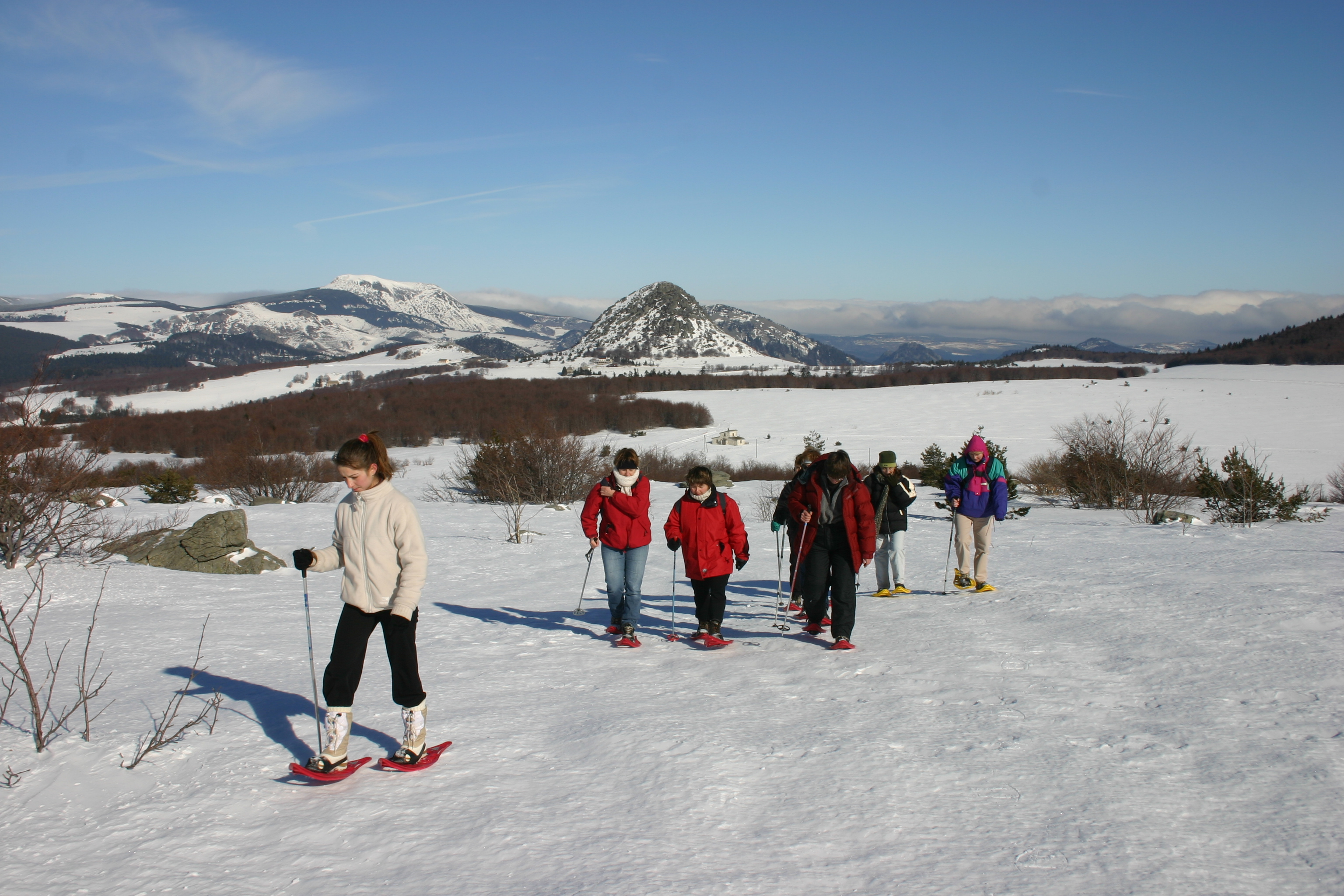 Location matériel hiver Espace nordique Gerbier