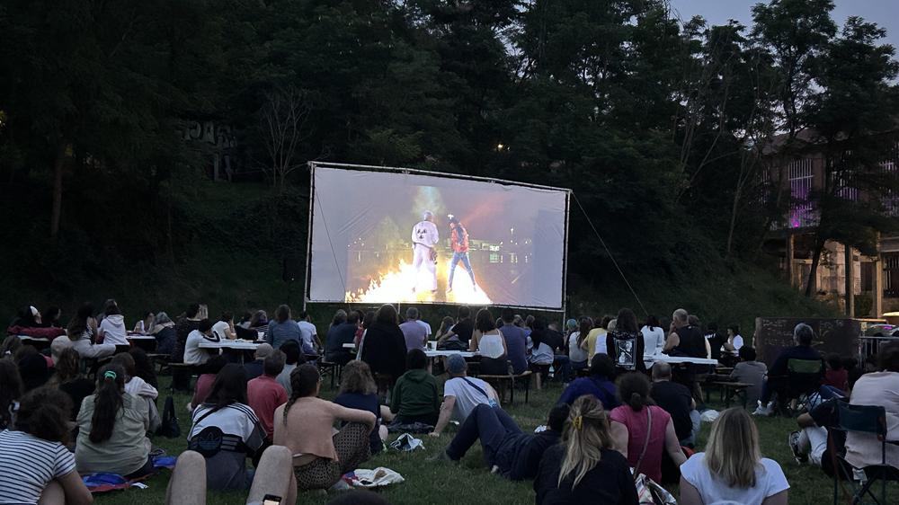 Cinéma en plein air