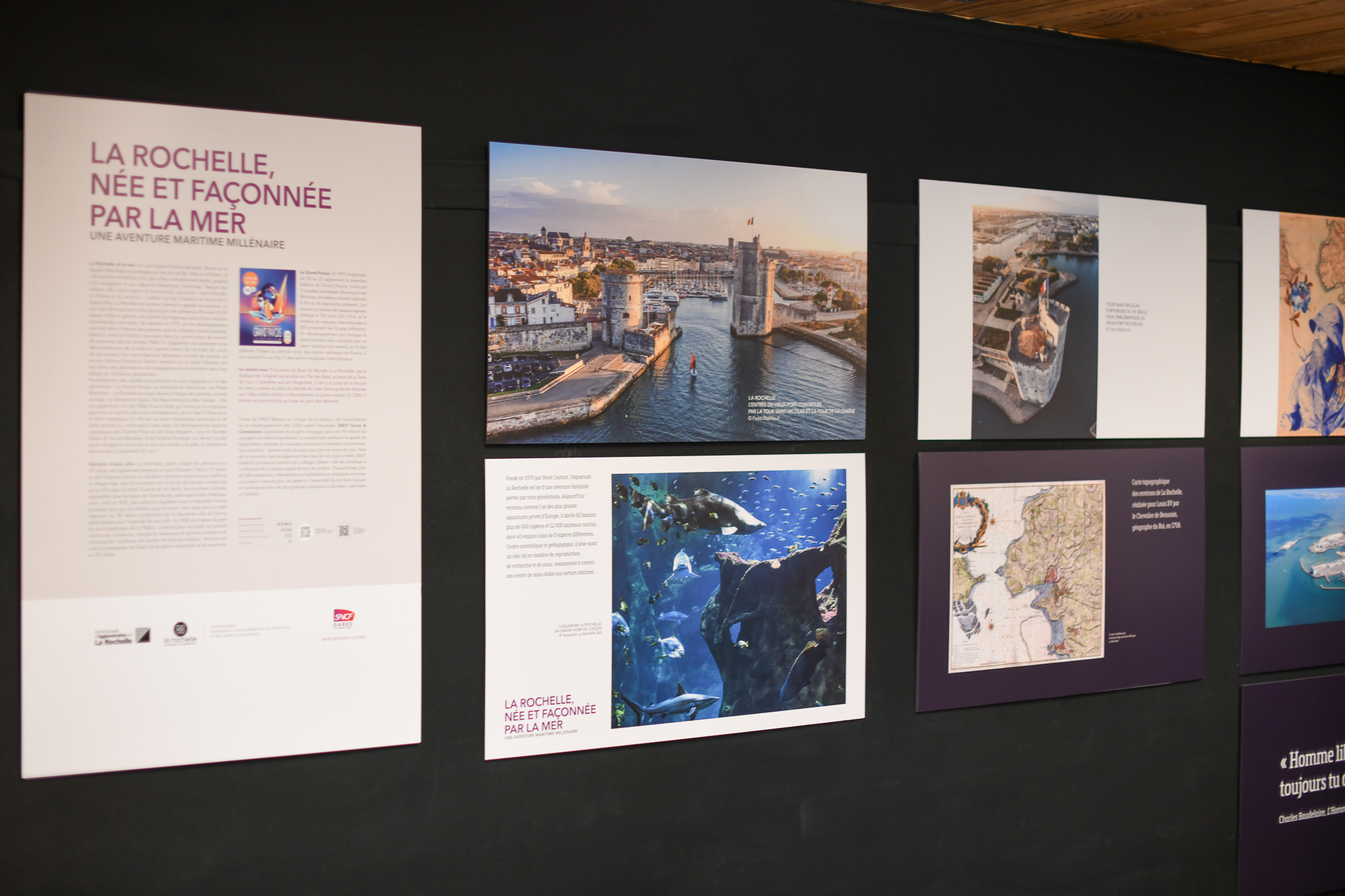 Exposition - La Rochelle, née et façonnée par la mer - une aventure maritime millénaire