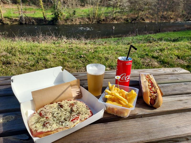 Petite pause au bord de l'eau