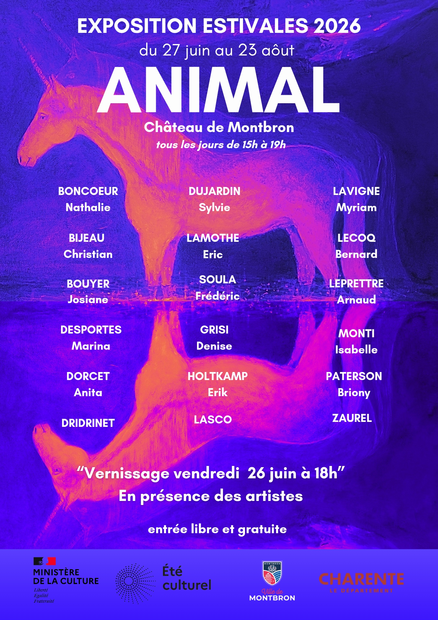 Exposition estivale "Animal"