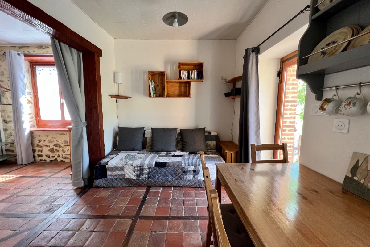 Salon donnant sur la terrasse