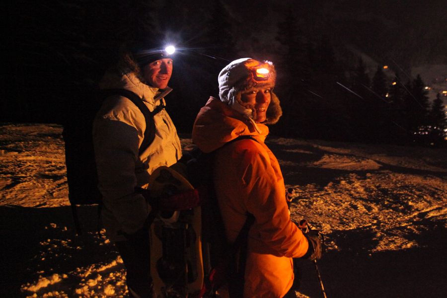 Nocturne en raquette