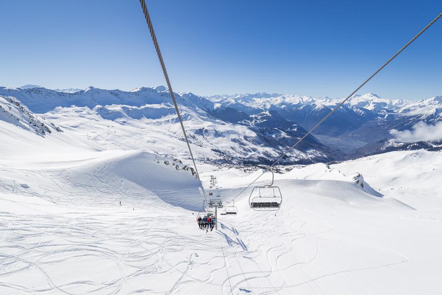 Télésiège de la Lauziere_Saint François Longchamp