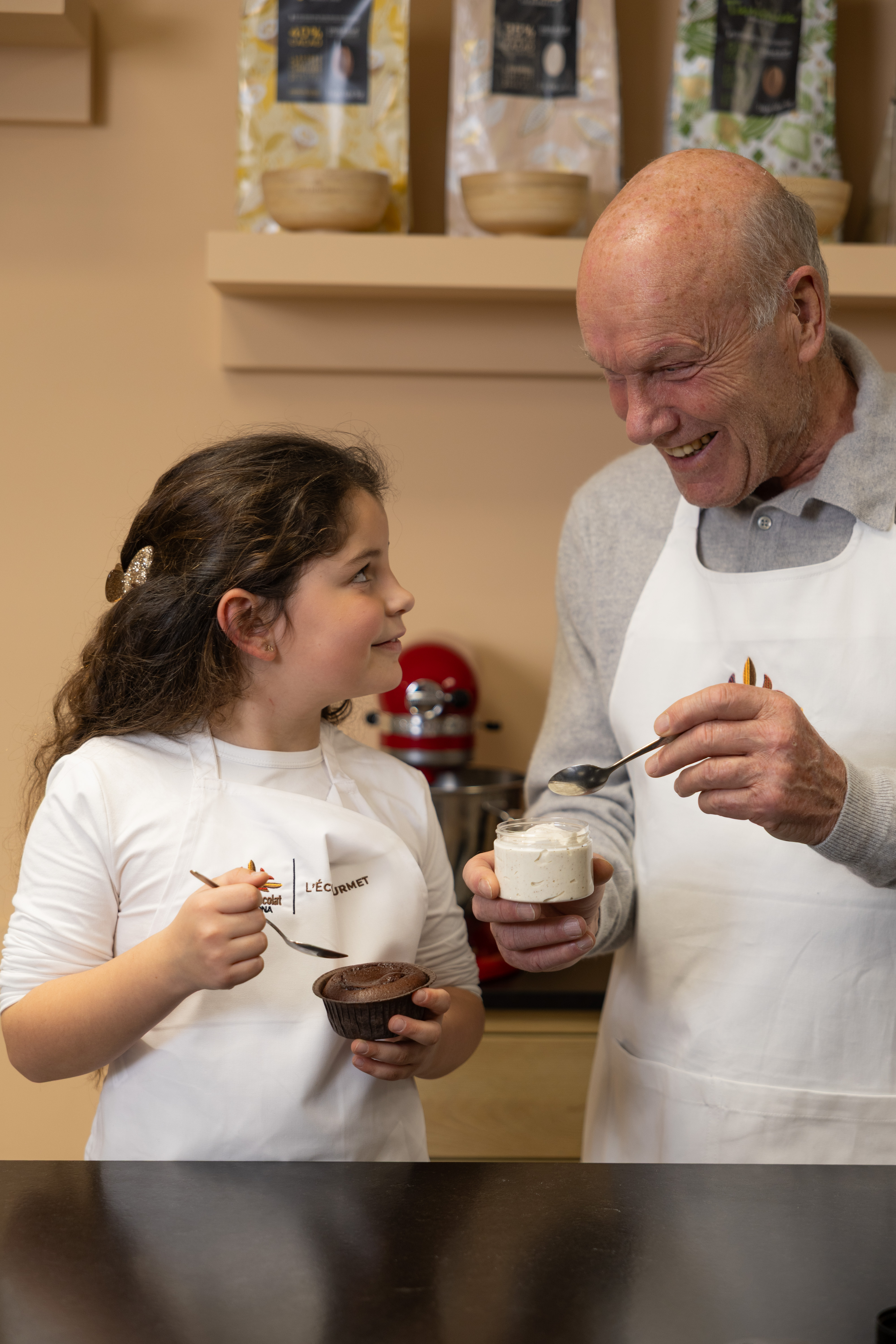 Le mi-cuit & chantilly - La Cité du Chocolat Valrhona_Tain-l'Hermitage
