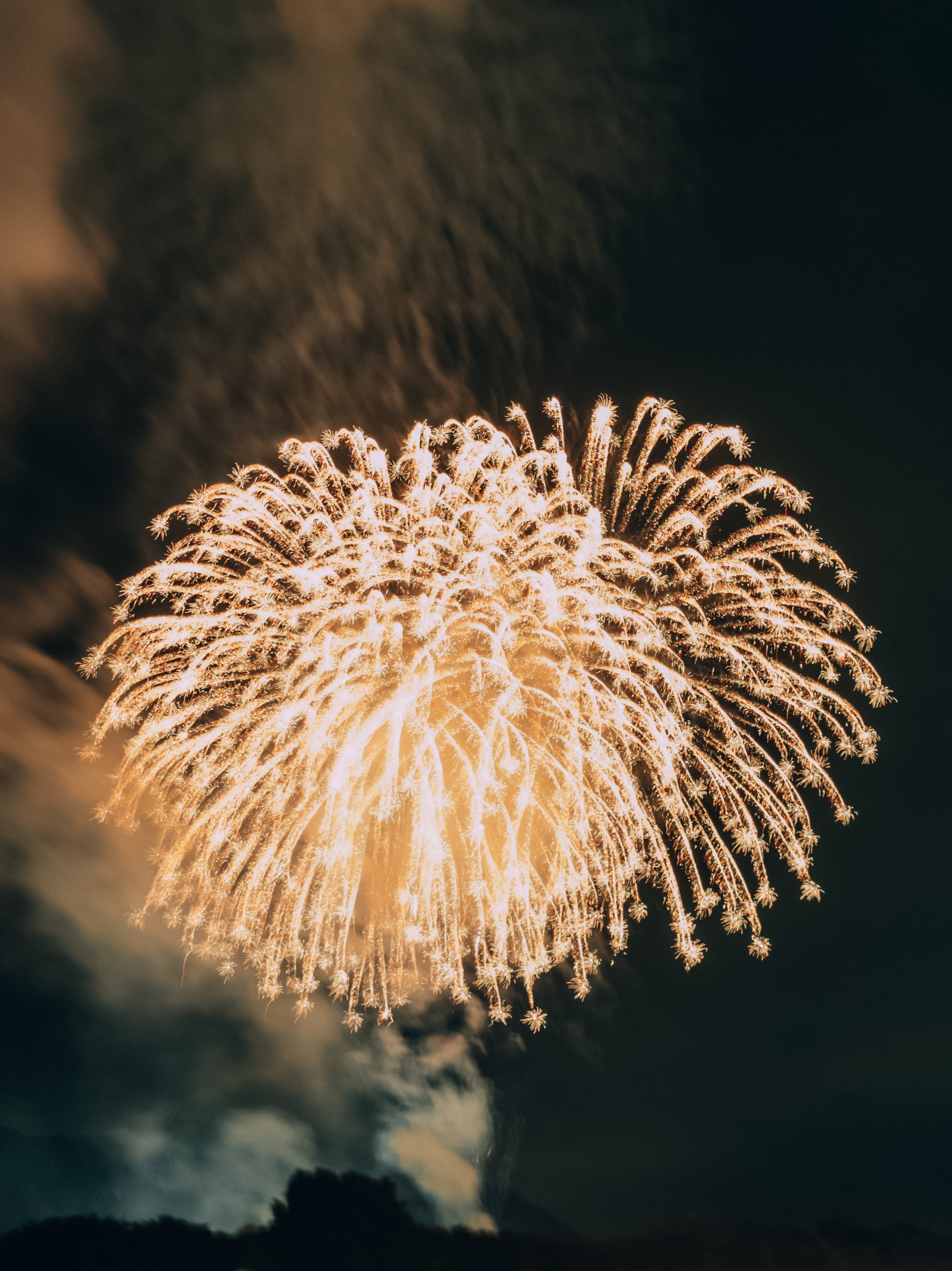 Feu d'artifice des commerçants