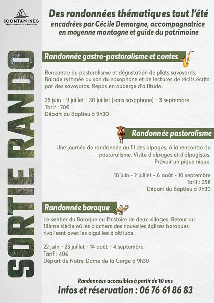 Randonnée pastoralisme_Les Contamines-Montjoie