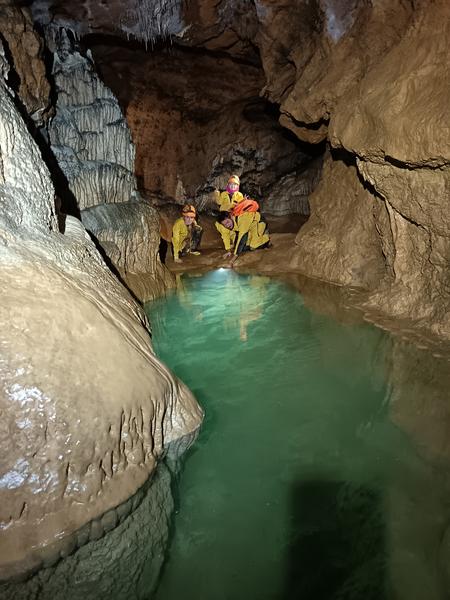 vasque grotte de la Courbatière