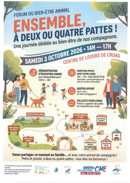 Forum du bien-être animal_Cruas