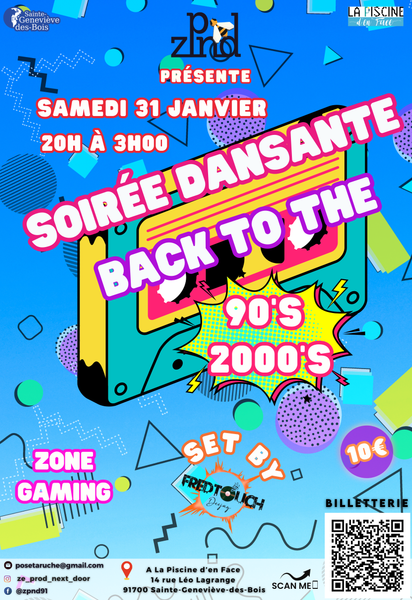 Soirée dansante année 90 - 2000 by Zpnd