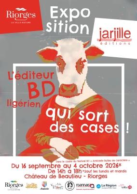 Exposition - Jarjille, l'éditeur de BD ligérien qui sort des cases_Riorges