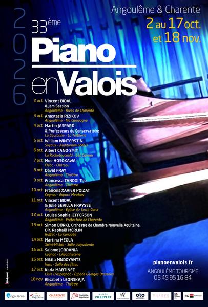 Concert Vincent Bidal & Julie Sevilla Fraysse - Piano en Valois 2026