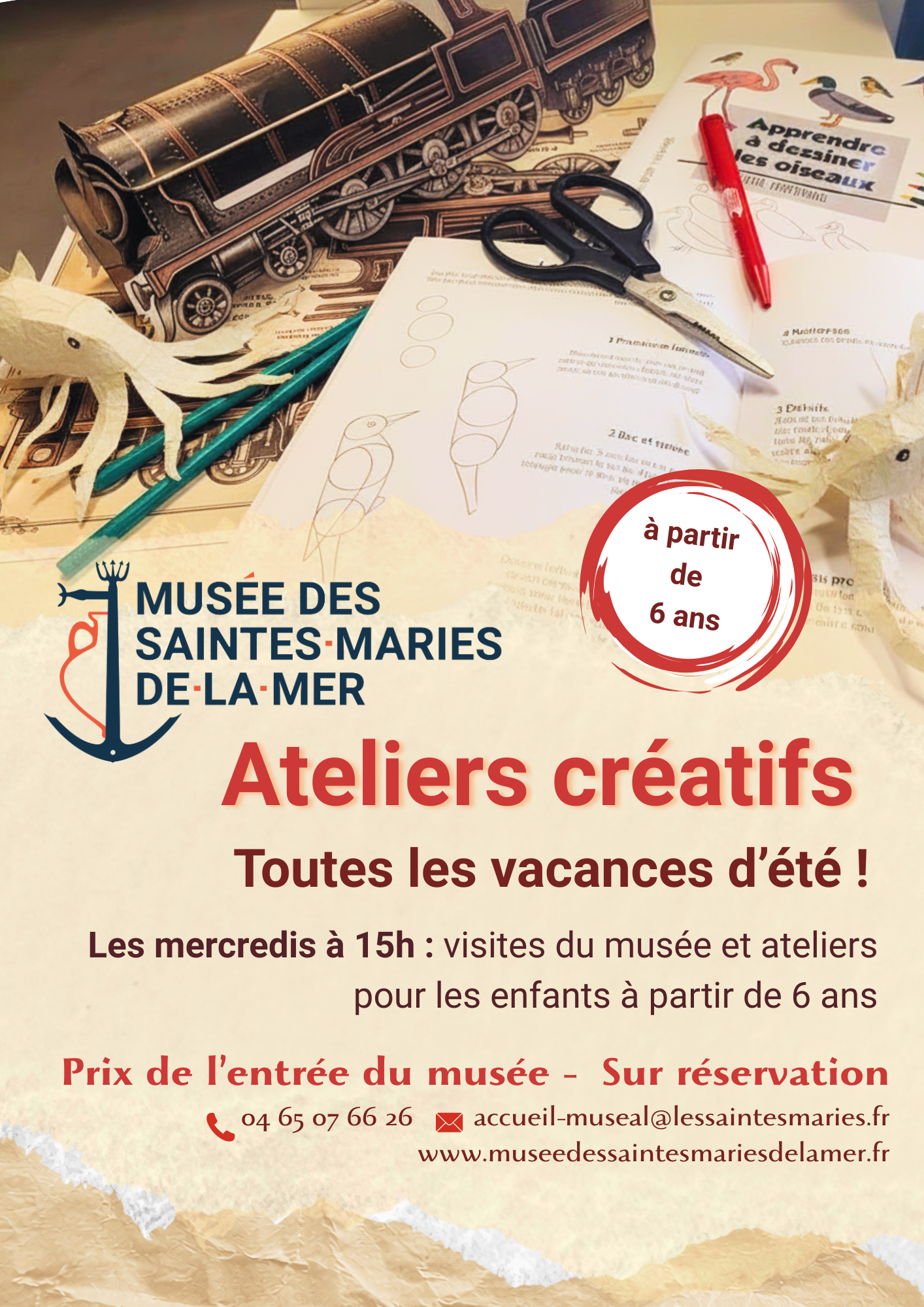 Programme des animations d’été au Musée des Saintes