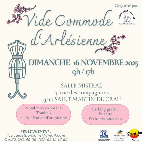 VIDE COMMOE D’ARLESIENNE