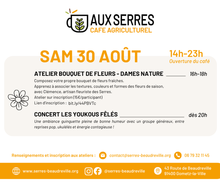 Atelier Bouquet de Fleurs Fraîches