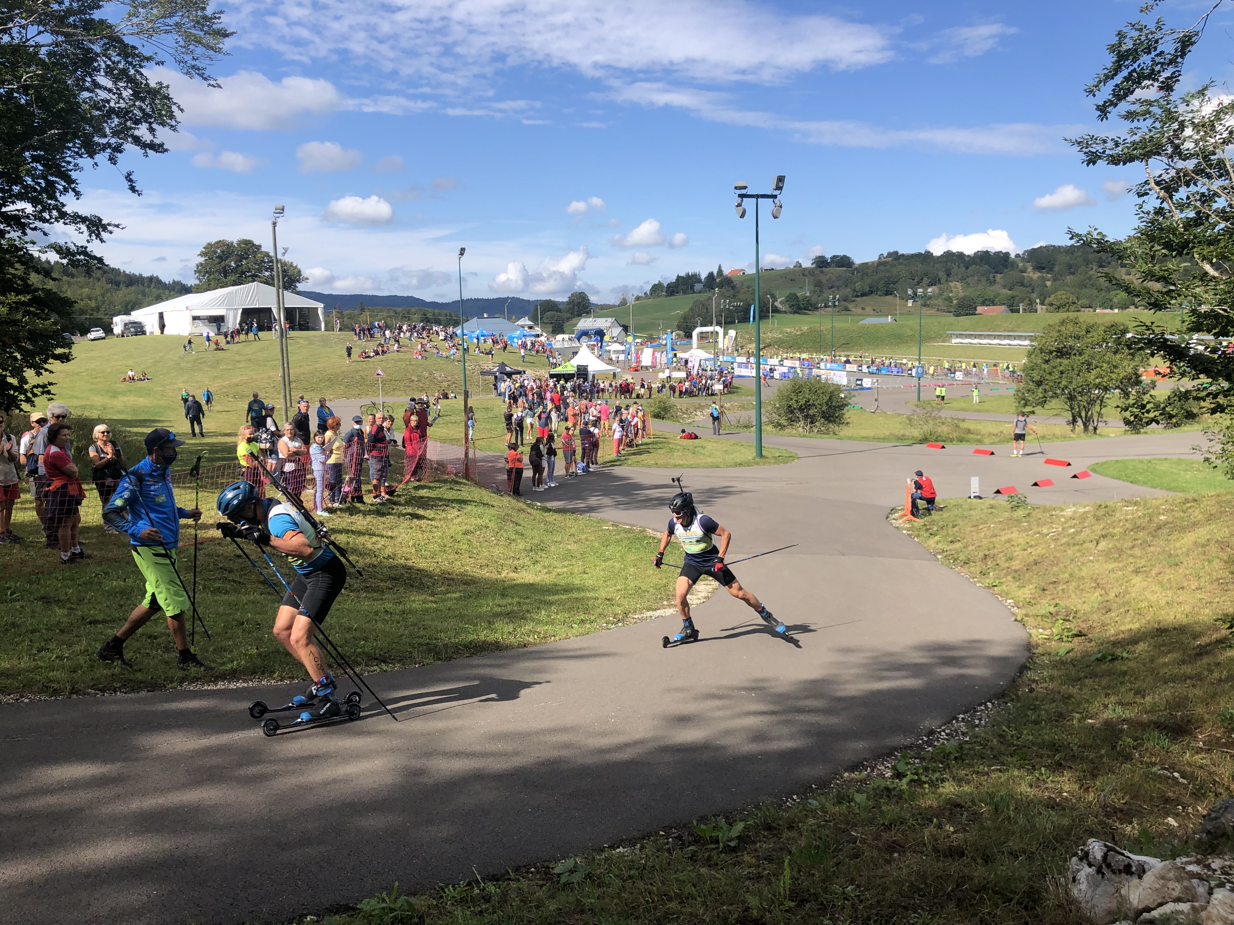 U15 French summer biathlon championship in Les Plans d'Hotonnes