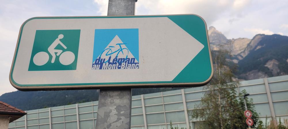 véloroute Chamonix Léman - secteur Sallanches