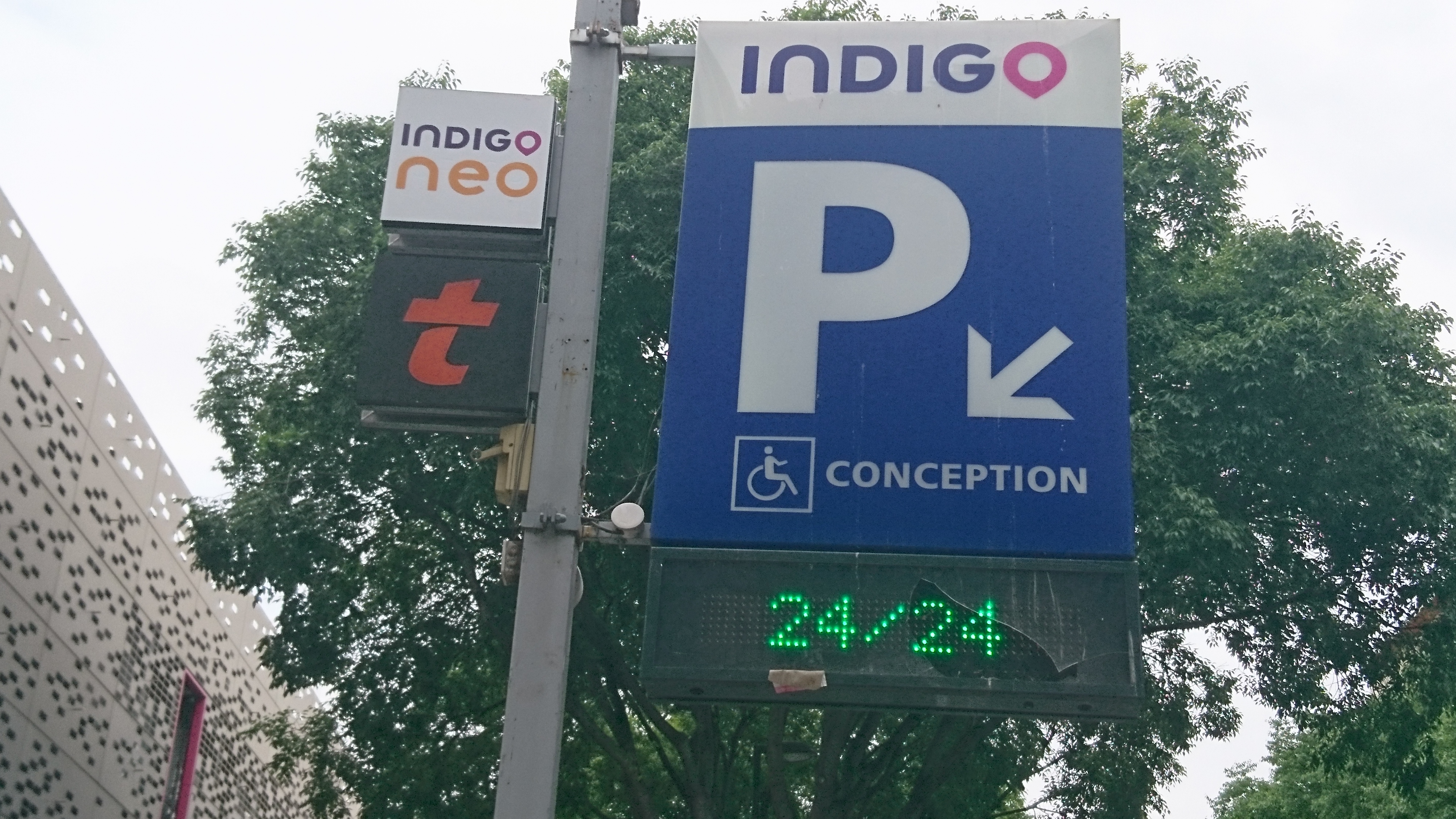 Parking Indigo Conception