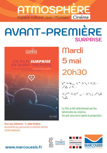 ️​ Avant-première surprise 