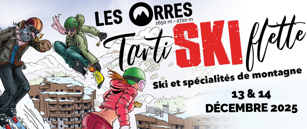 Tartiskiflette_ski et fromage aux Orres Tartiskiflette_Les Orres