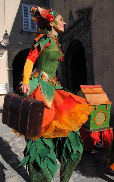 Déambulation et maquillage nature avec les Foliafées_Crest-Voland