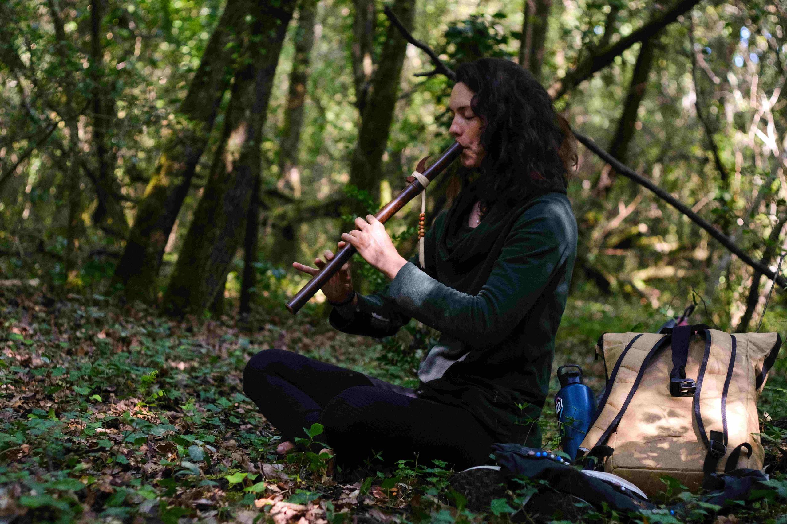 Atelier créa : bain de forêt avec Alisson Meric