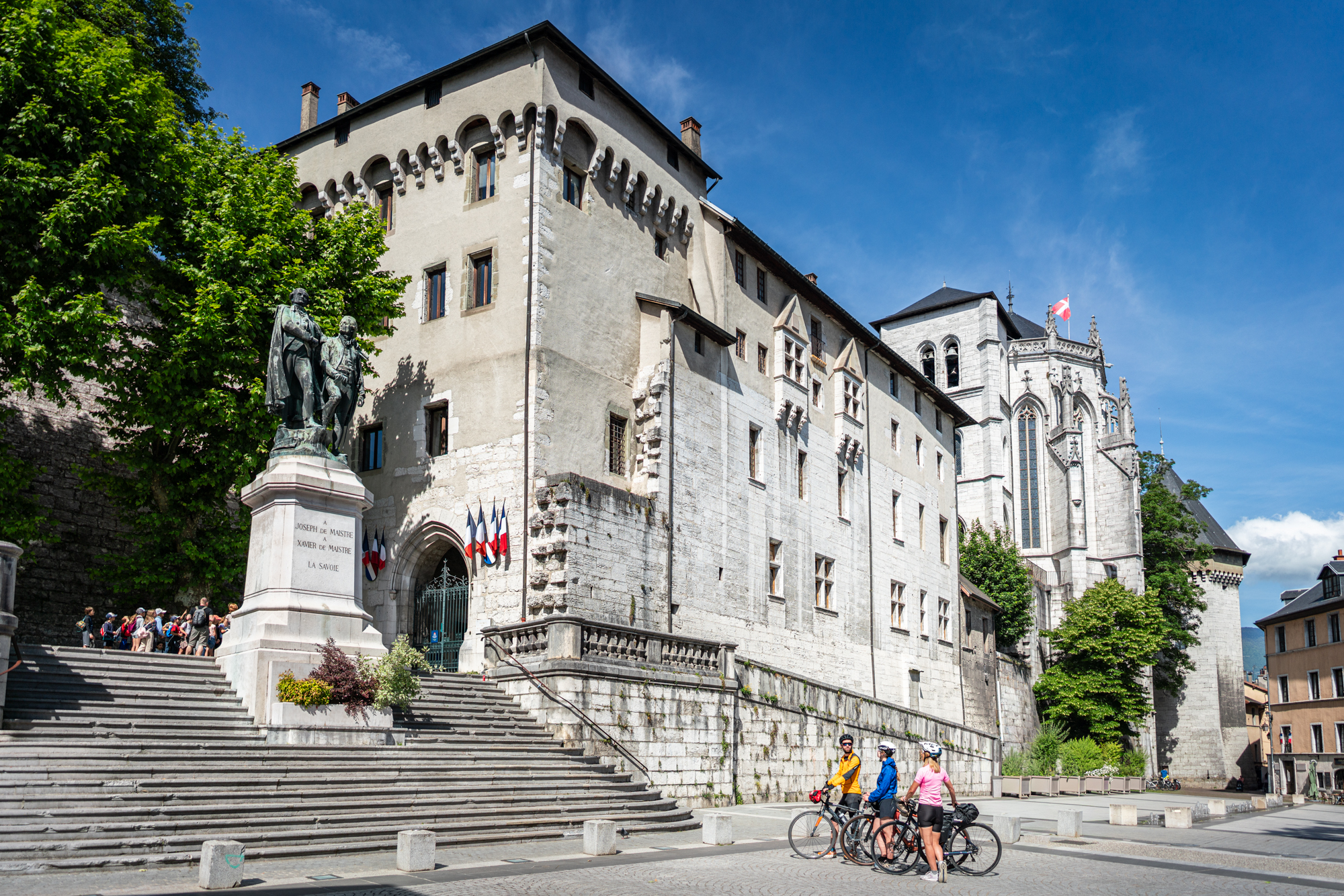 Itinéraire vélo : La Belle Via - Etape 1 - Chanaz ou Aix-les-Bains > Chambéry_Chanaz