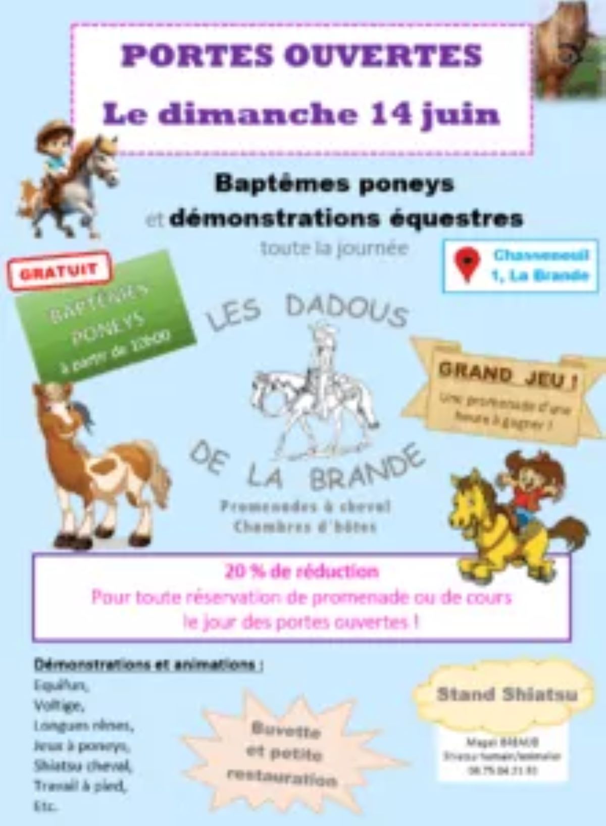 Portes Ouvertes Équestres – Les Dadous en fête !