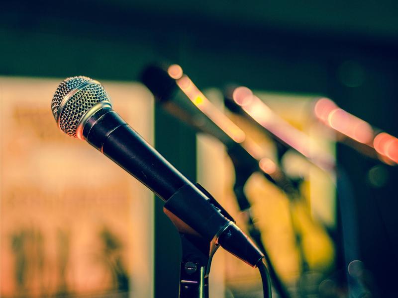 Micro pour chanteur