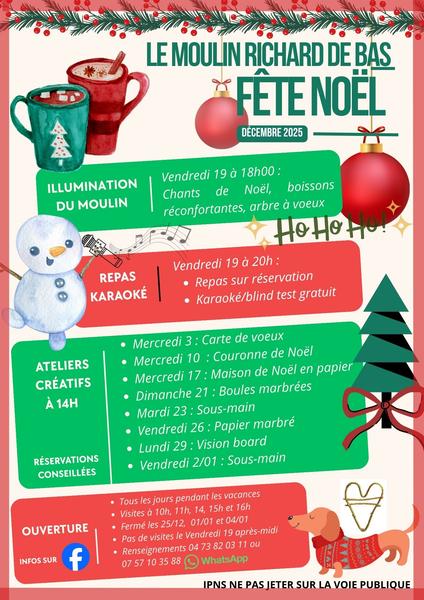 Atelier créatifs de Noël