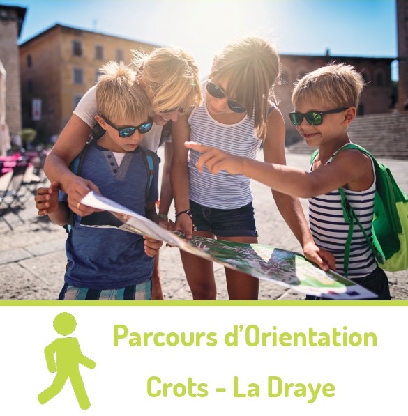 Parcours d'orientation - La Draye à CROTS