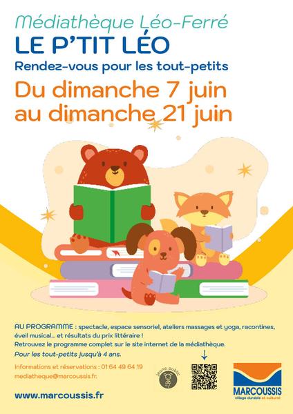 Temps fort petite enfance - Le p'tit Léo