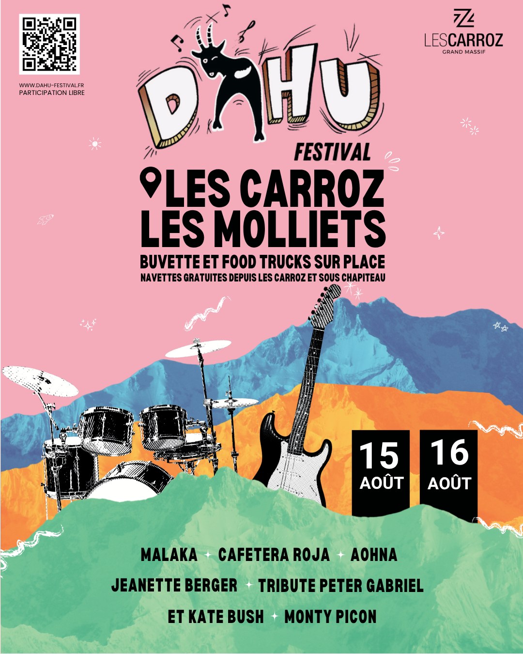 Affiche Dahu festival