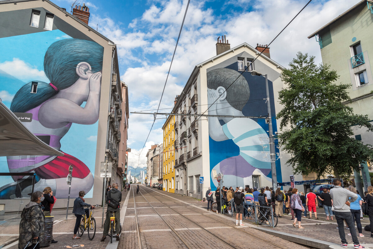 Street art - Fontaine_Grenoble