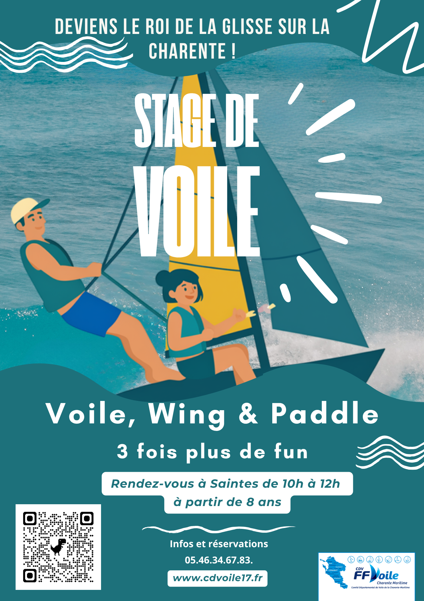 L’Aventure au Fil de l’Eau : Stage Multi-Glisse sur la Charente !