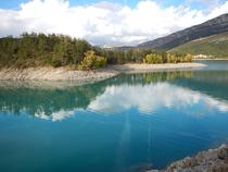 Le lac de Castillon - Demandolx