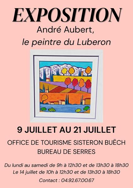 - © André Aubert Exposition : André Aubert, le peintre du Luberon_Serres - © André Aubert