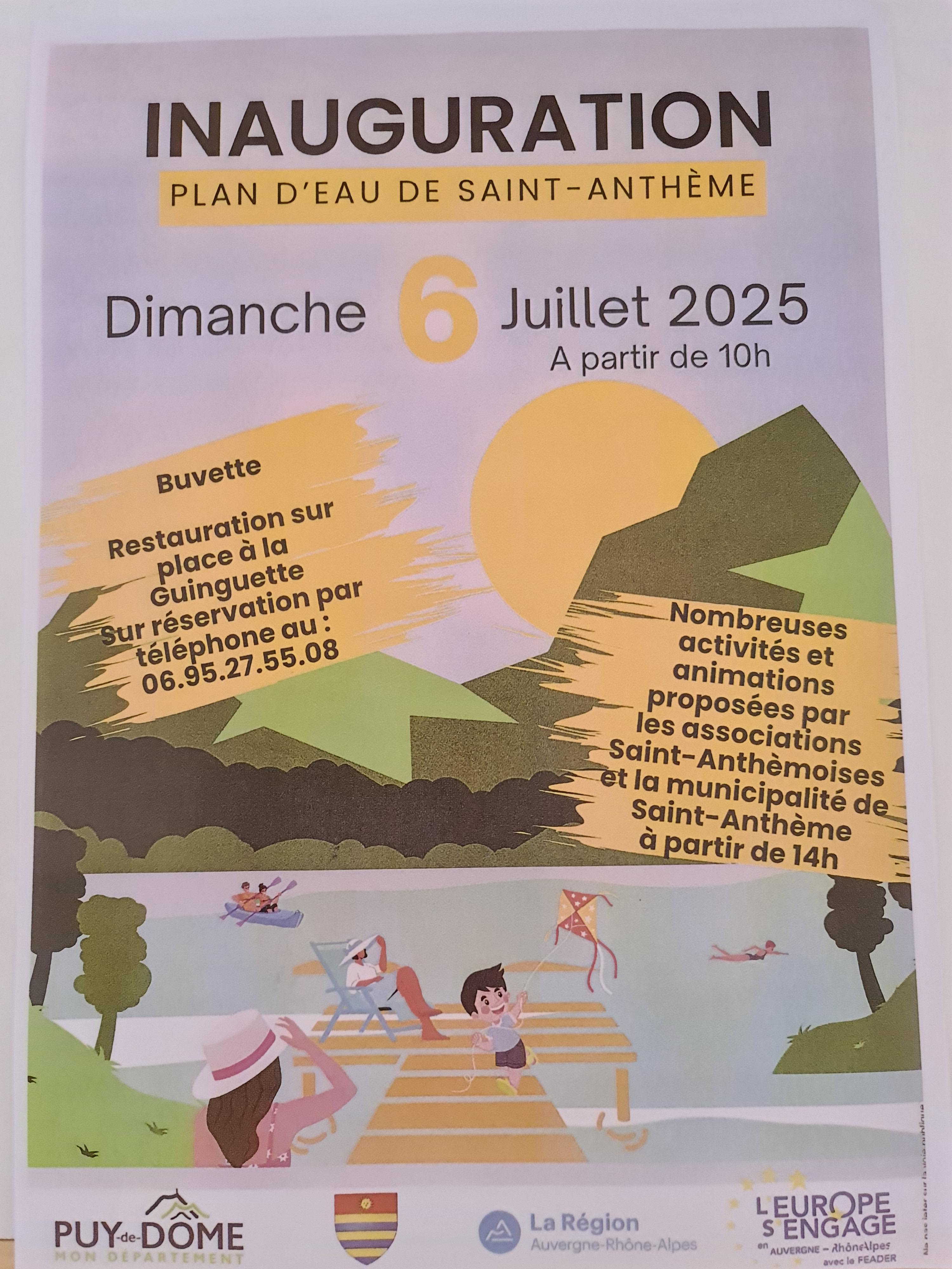 Fête du plan d’eau // Saint-Anthème