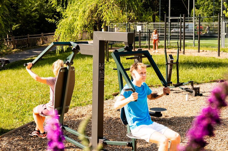 Aire de fitness en plein air_Le Grand-Bornand