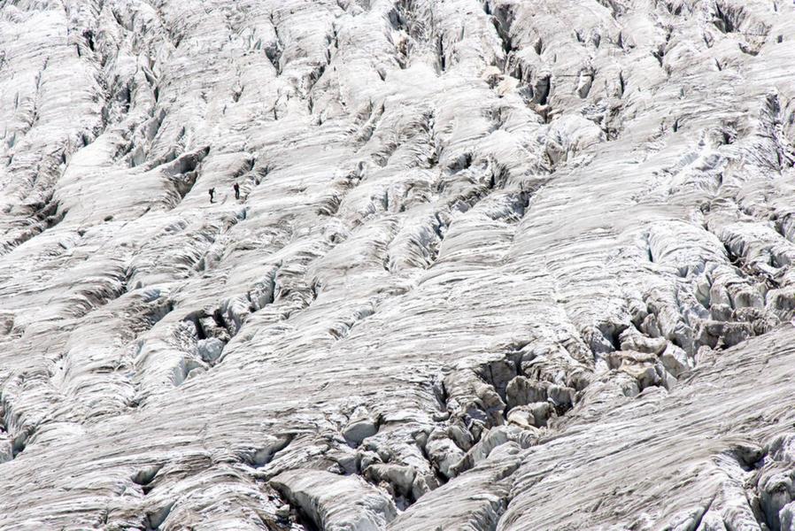 Projection : 'L'écho des glaciers - transition dans les Andes'