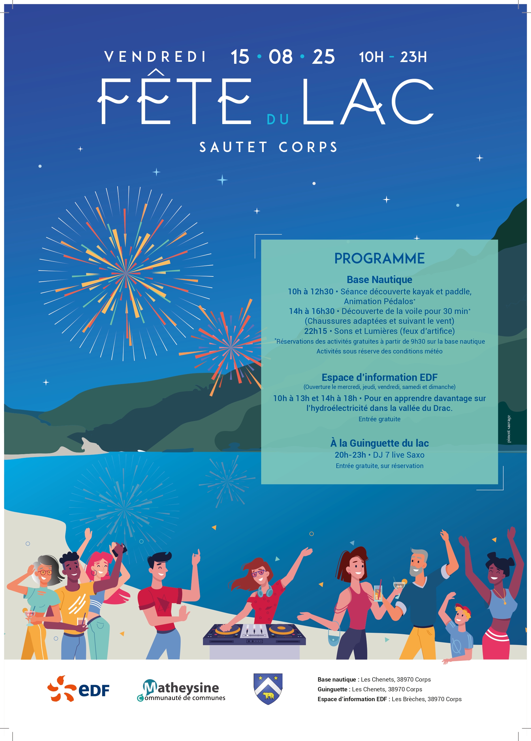 Fête du Lac du Sautet - Espace d'information EDF