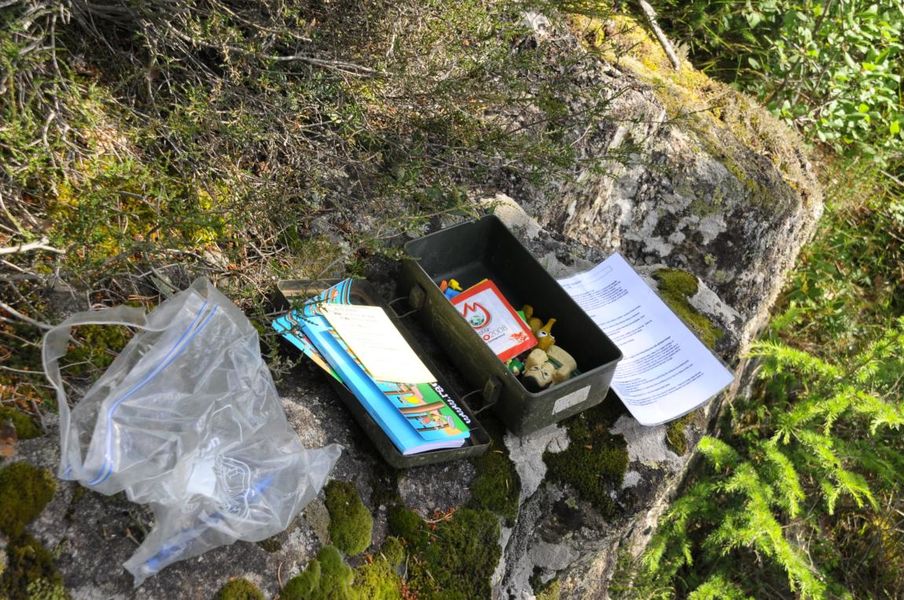 Exemple de boîte au lieu de la cache