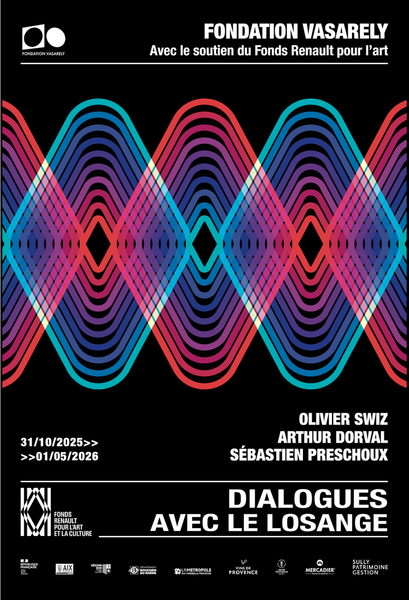 Dialogues avec le losange - Quand l’op art rencontre l’art urbain contemporain_Aix-en-Provence