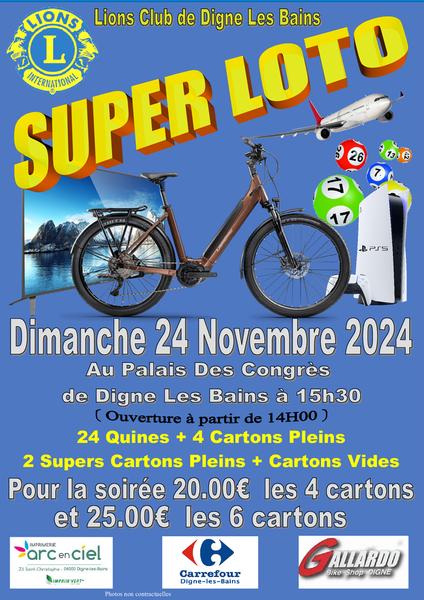 Super loto Le 24 nov 2024