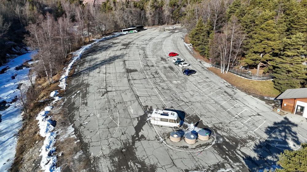 Parking du parc de loisirs