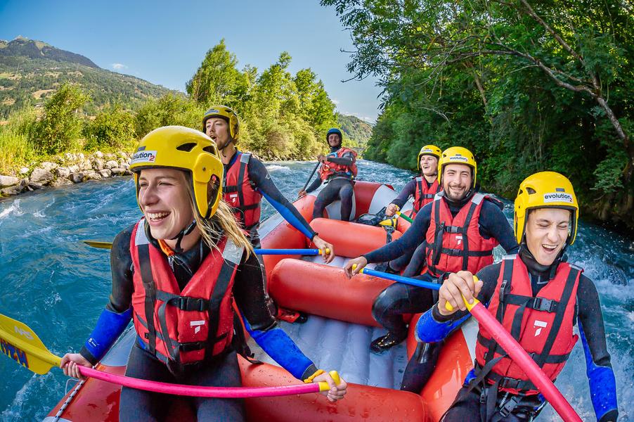 Descente en rafting sur la Dranse - parcours découverte_Thonon-les-Bains