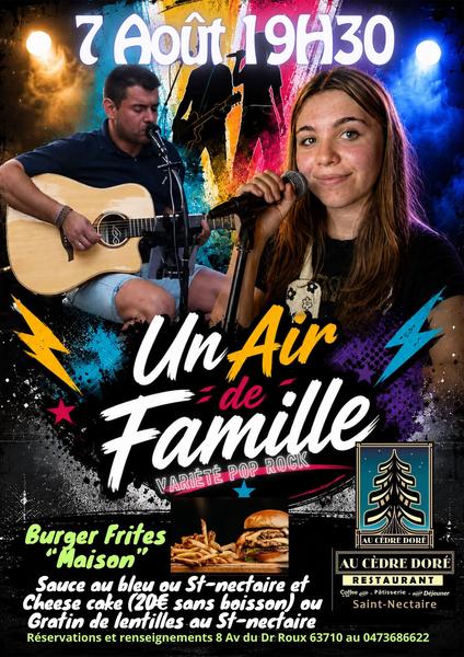 Concert : Un Air de Famille